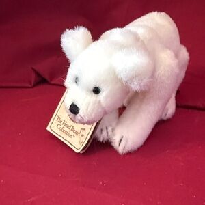 Boyds Bears White Polar Bear from The Head Bean Collection with Tags
